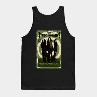 Type O Negative Concert Poster Tank Top